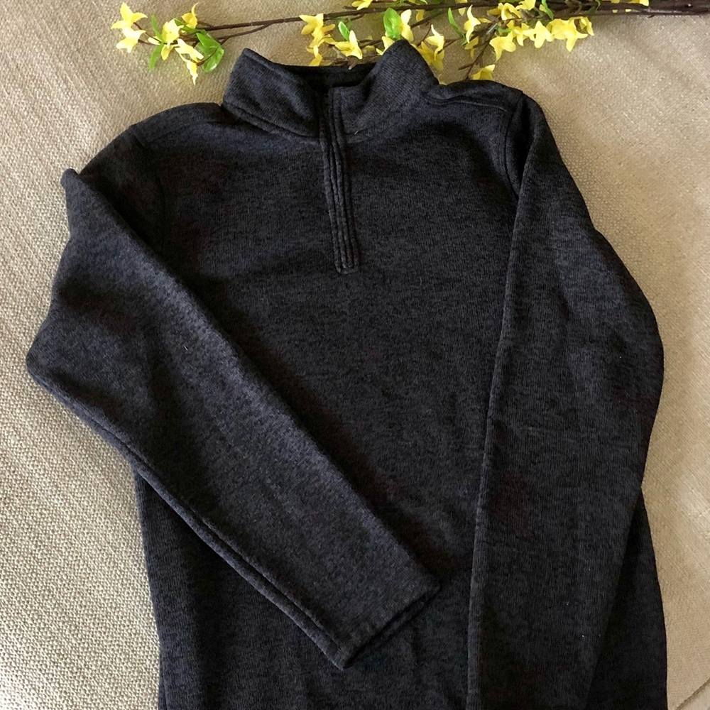 Urban Pipeline Charcoal Gray 1/4 Zip Sweater